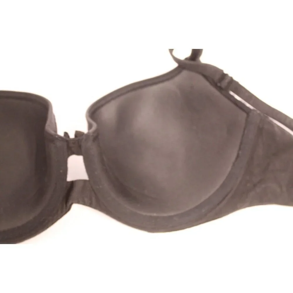 Victoria's Secret Bra Body‎ By Victoria Black 32DD Lace Padded Wired Push Up NWT